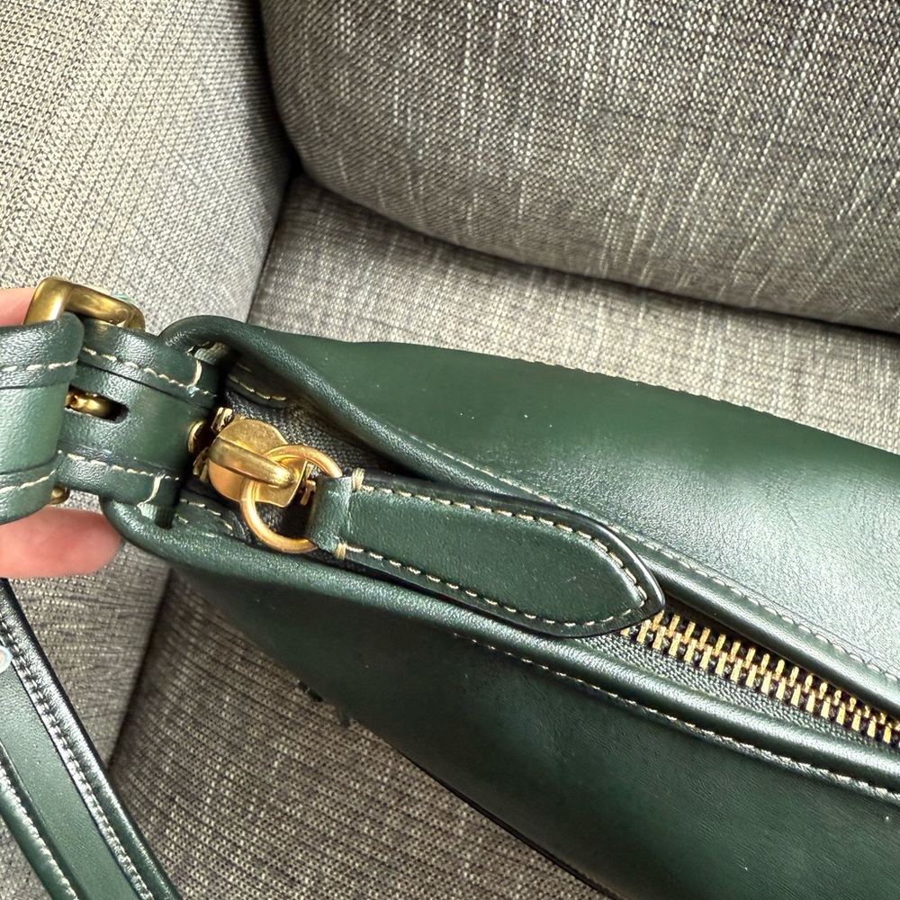 Coach Andie Bag in Glovetanned Leather in Amazon Green - Picture 6 of 13
